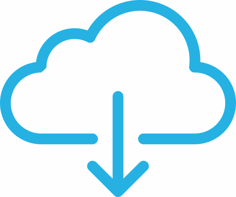 Free download cloud file download vector